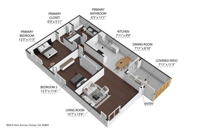 1800 E Heim 29, Orange, CA 92865