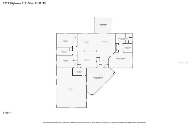 205 E HWY 318, Citra, FL 32113