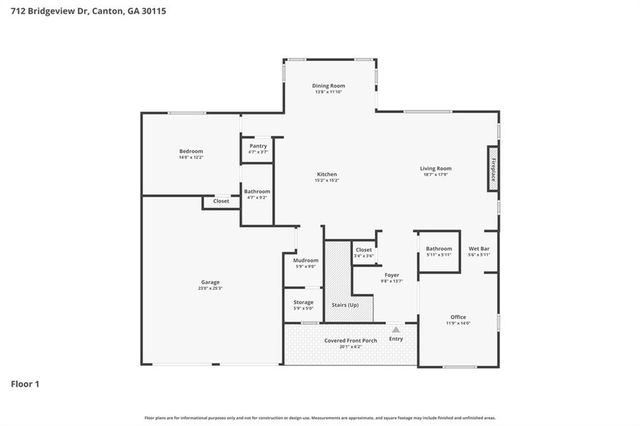 712 Bridgeview Drive, Canton, GA 30115