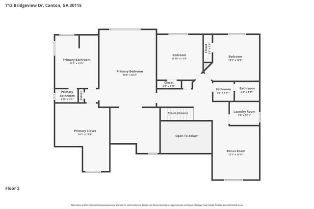 712 Bridgeview Drive, Canton, GA 30115