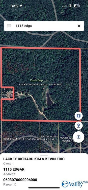 39 acres Edgar Road, Glencoe, AL 35905