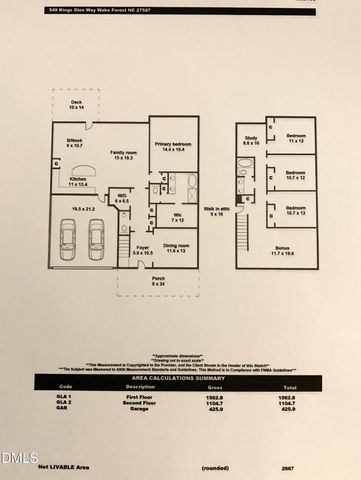 549 Kings Glen Way, Wake Forest, NC 27587