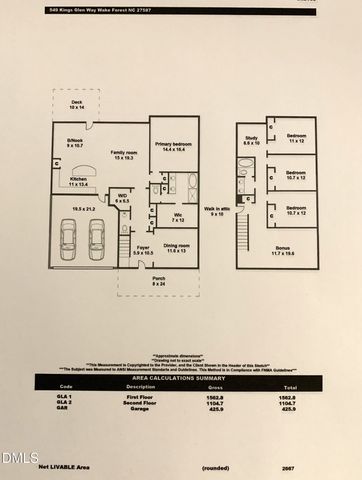 549 Kings Glen Way, Wake Forest, NC 27587