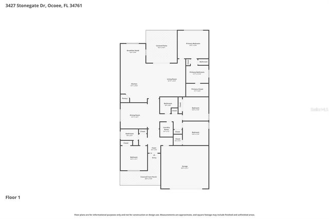 3427 STONEGATE DRIVE, Ocoee, FL 34761