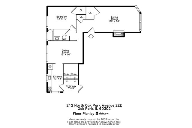 212 N Oak Park Avenue 2EE, Oak Park, IL 60302