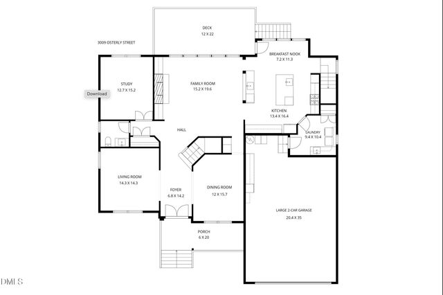 3009 Osterley Street, Raleigh, NC 27614