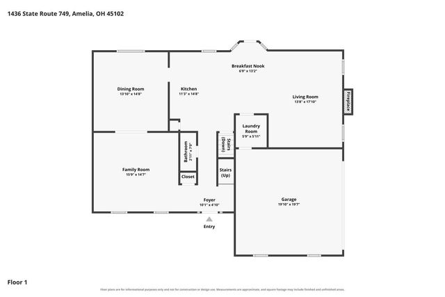 1436 St Rt 749, Pierce Twp, OH 45157