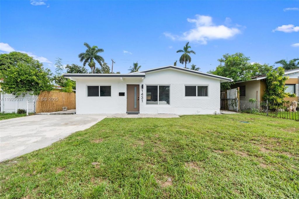 Image 1 of property listing at 1431 NE 117TH ST, Miami, FL 33161