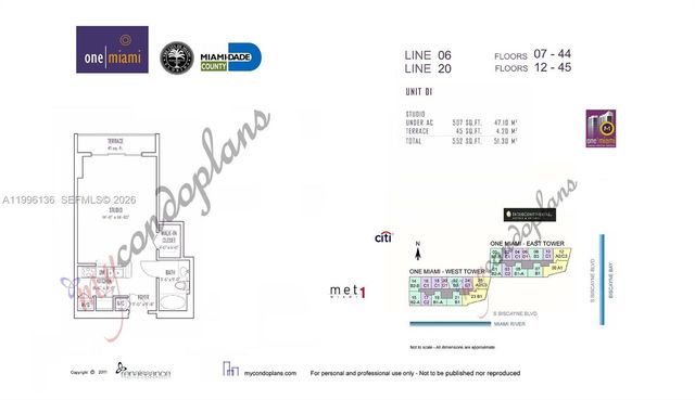 325 S Biscayne Blvd 2320, Miami, FL 33131