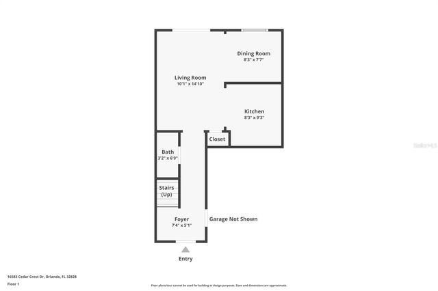 16583 CEDAR CREST DRIVE, Orlando, FL 32828