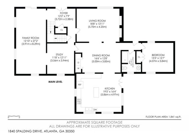 1840 Spalding Drive, Sandy Springs, GA 30350