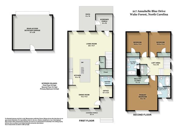 217 Annabelle Blue Drive, Wake Forest, NC 27587
