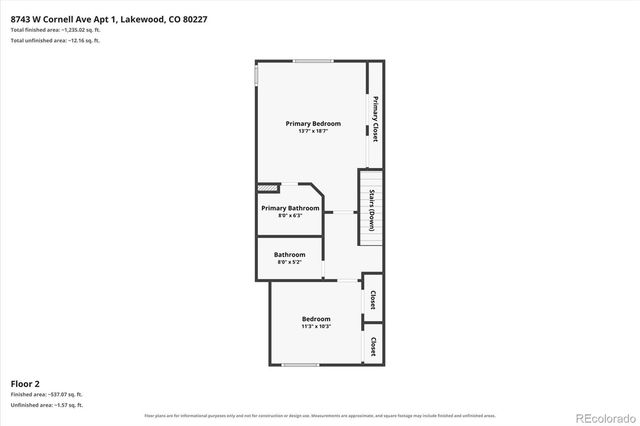 8743 W Cornell Avenue 1, Denver, CO 80227