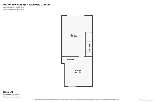 8743 W Cornell Avenue 1, Denver, CO 80227