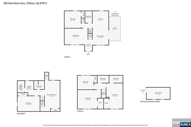 180 Sheridan Avenue, Clifton, NJ 07011