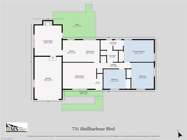731 Shellhabour Boulevard, Rural Hall, NC 27045