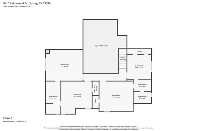 9410 Taidswood Drive, Spring, TX 77379