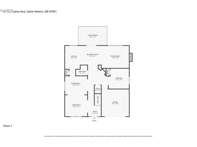 34703 ALPINE Ave, St Helens, OR 97051
