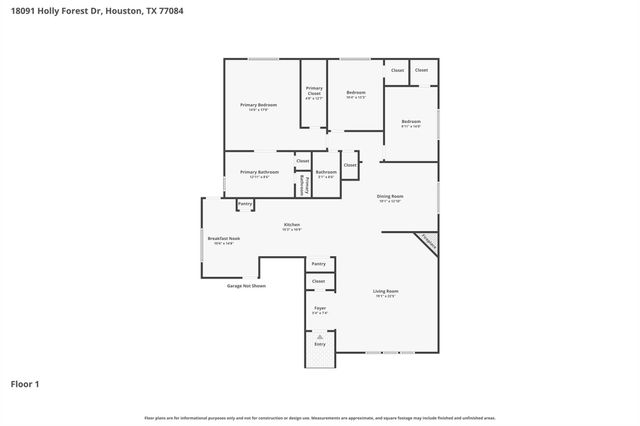 18091 Holly Forest Drive, Houston, TX 77084