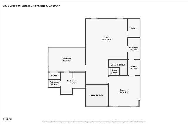 2420 Green Mountain Drive, Braselton, GA 30517