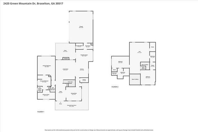 2420 Green Mountain Drive, Braselton, GA 30517