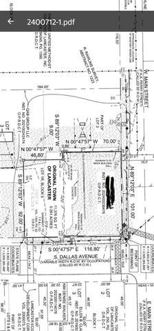 103-107 S Dallas Avenue, Lancaster, TX 75146