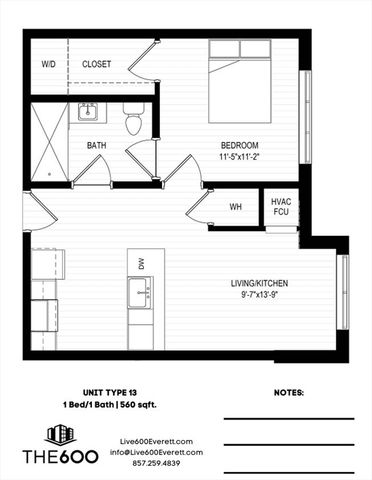 600 Broadway 313, Everett, MA 02149