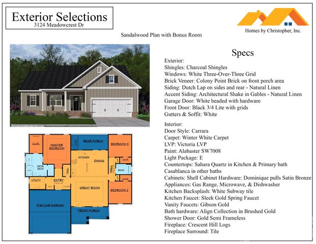3124 Meadowcrest Drive, Clover, SC 29710