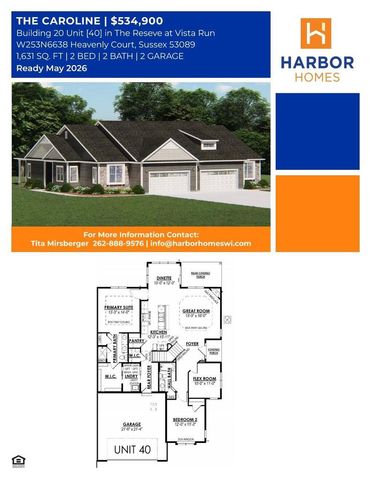 W253N6638 Heavenly COURT, Sussex, WI 53089