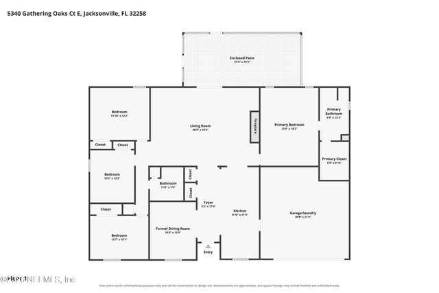 5340 GATHERING OAKS Court E, Jacksonville, FL 32258