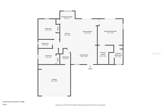 222 FLORIDA AVENUE, Dundee, FL 33838