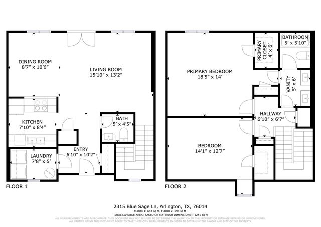 2315 Blue Sage Lane, Arlington, TX 76014