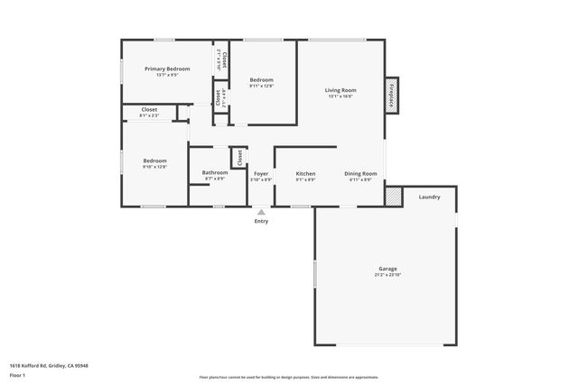 1618 Kofford Rd, Gridley, CA 95948