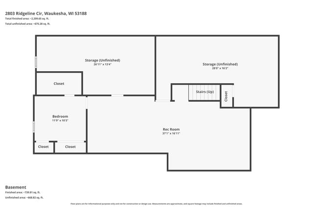 2803 Ridgeline CIRCLE, Waukesha, WI 53188