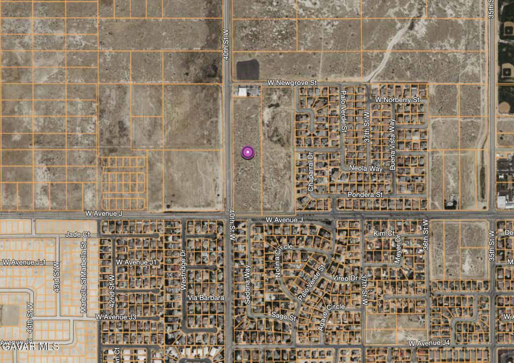 W 40th St West & Ave J, Ne Corner, Lancaster, CA 93536