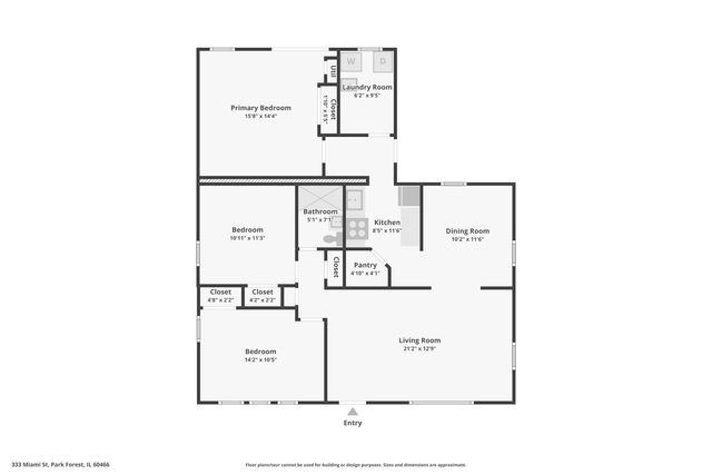 333 Miami Street, Park Forest, IL 60466