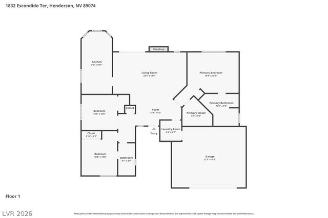 1832 Escondido Terrace, Henderson, NV 89074