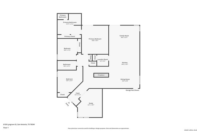 6138 LYNGROVE ST, San Antonio, TX 78249