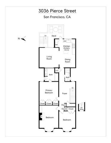3036 Pierce Street, San Francisco, CA 94123