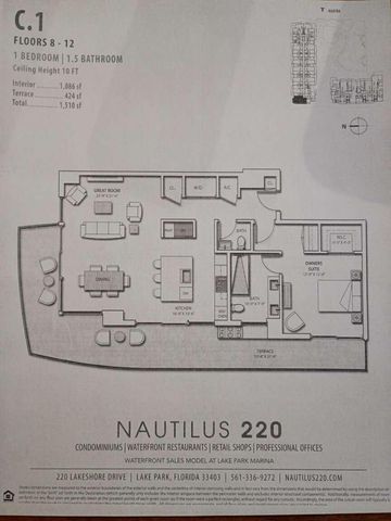 220 Lake Shore Drive 823, West Palm Beach, FL 33403