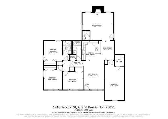 1918 Proctor Drive, Grand Prairie, TX 75051