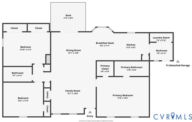7208 Brandon Ln, Prince George, VA 23875