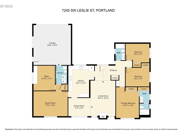 7245 Sw LESLIE St, Portland, OR 97223