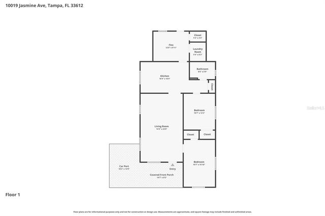 10019 N JASMINE AVENUE, Tampa, FL 33612