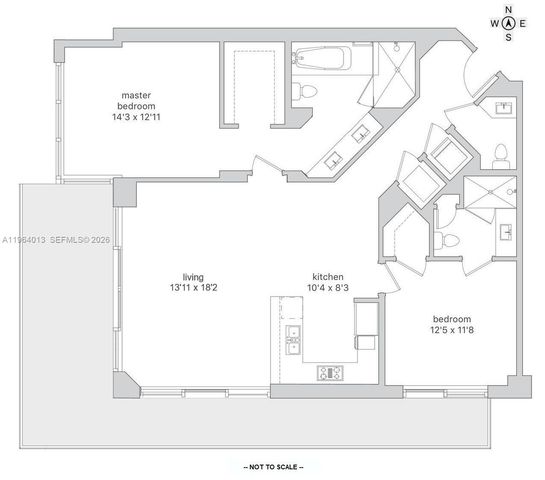 68 SE 6th St 1702, Miami, FL 33131