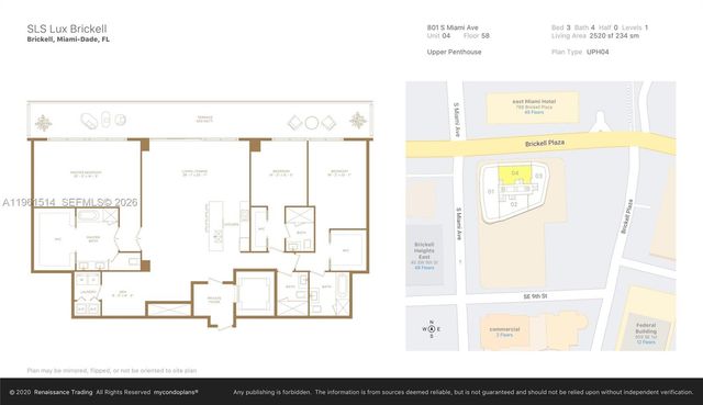 801 S Miami Ave 5804, Miami, FL 33130