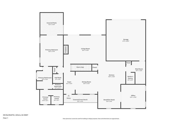 555 Red Bluff Drive, Athens, GA 30607