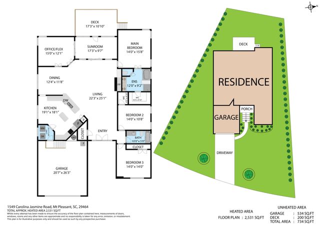 1549 Carolina Jasmine Road, Mount Pleasant, SC 29464