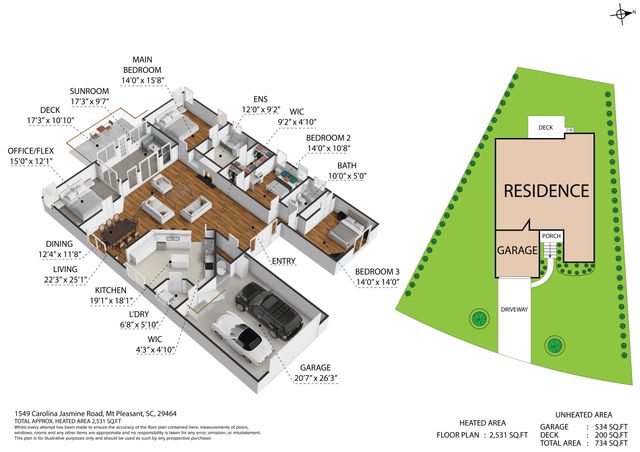 1549 Carolina Jasmine Road, Mount Pleasant, SC 29464