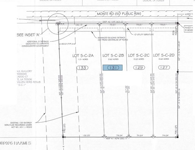 Tbd Monte Road Lot 3, Duson, LA 70529
